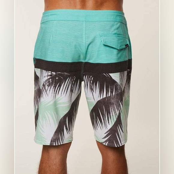 O'Neill Men's Breaker Cruzer Stretch Boardshort, Tropical Print, Size 36 - Picture 12 of 13